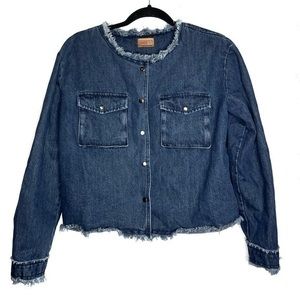 POL jean jacket size small